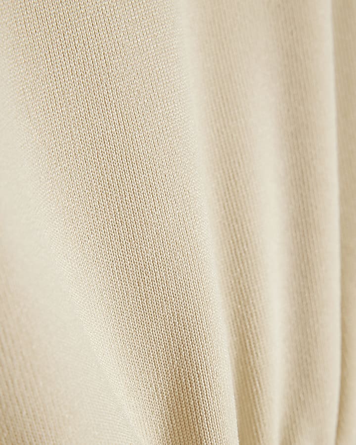 Beige Batwing Jumper