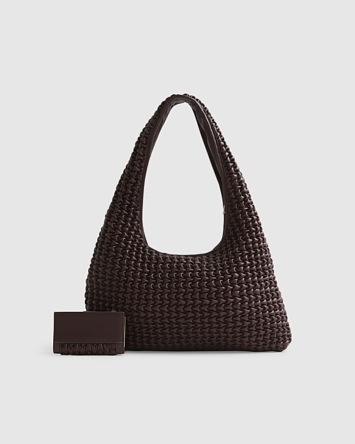 Red Scrunch Shoulder Bag Bundle