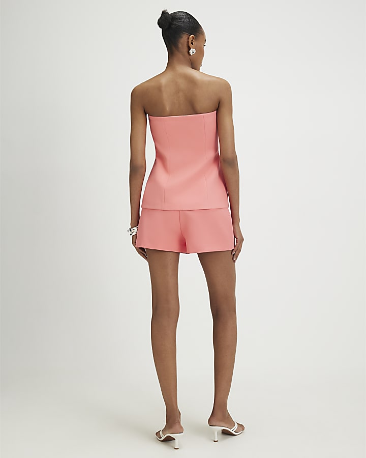 Pink Wrap Skort