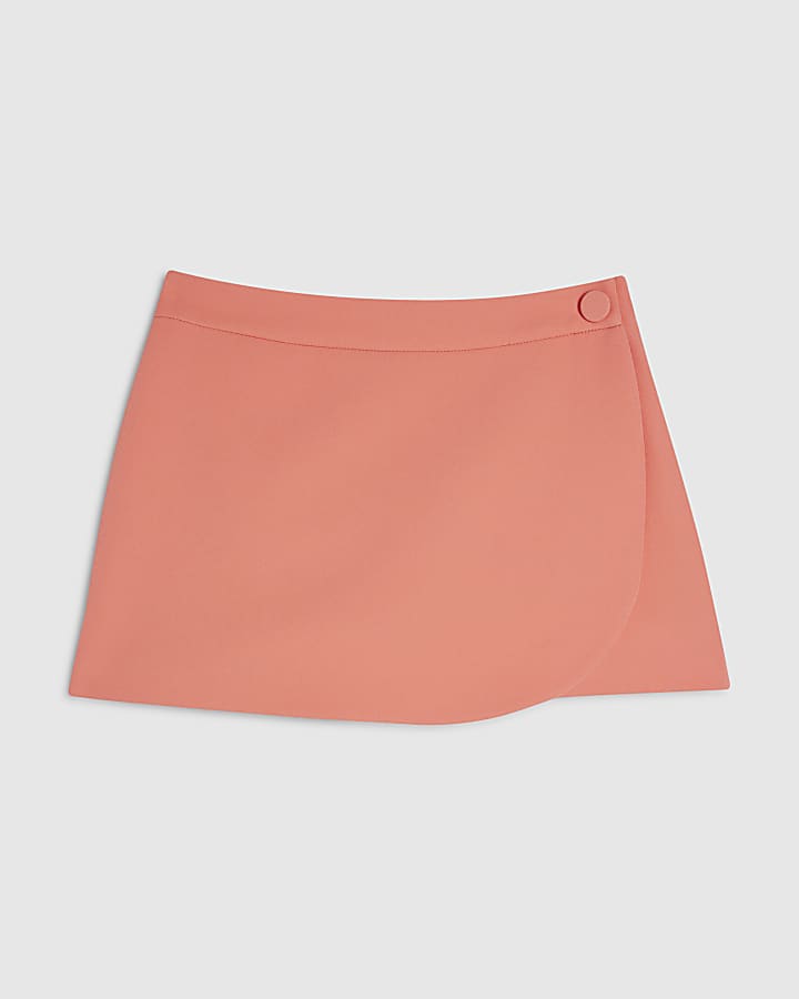 Pink Wrap Skort