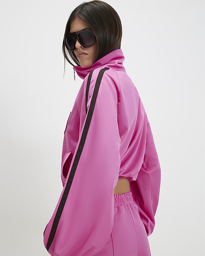 Pink Pony Jersey Track Top