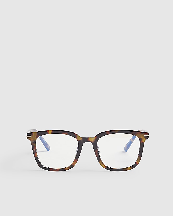 Blue Tortoiseshell Blue Light Lens Glasses