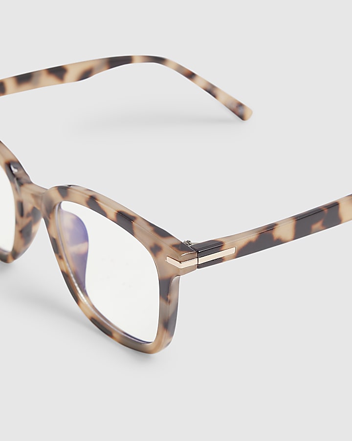 Brown Tortoiseshell Blue Light Lens Glasses