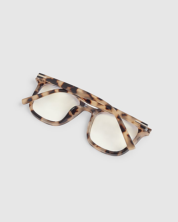 Brown Tortoiseshell Blue Light Lens Glasses
