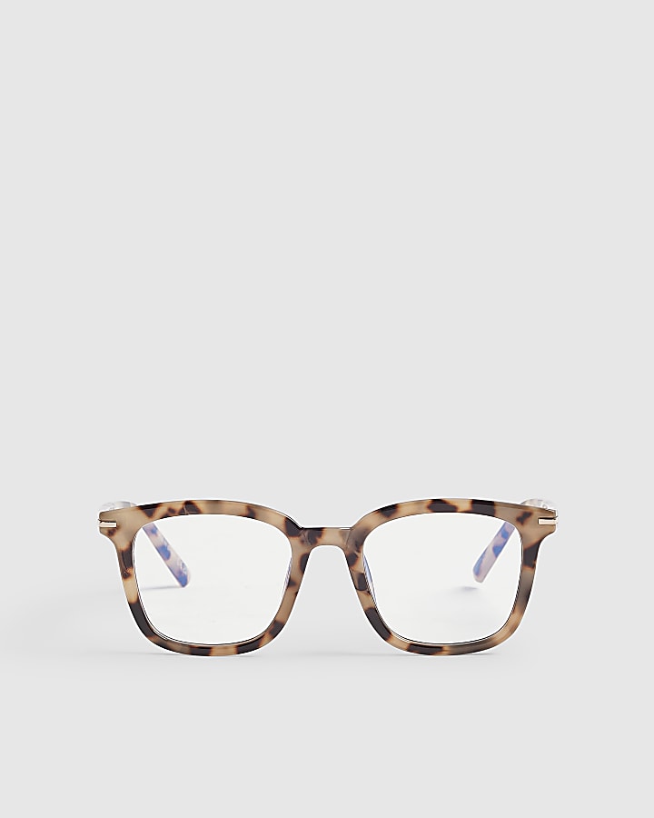 Brown Tortoiseshell Blue Light Lens Glasses