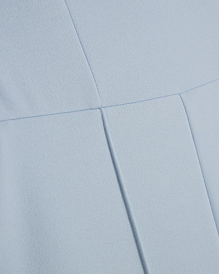 Blue Bandeau Jumpsuit