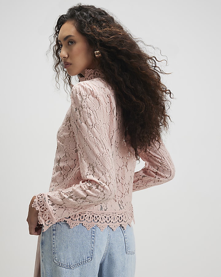 Pink Lace Drummer Jacket