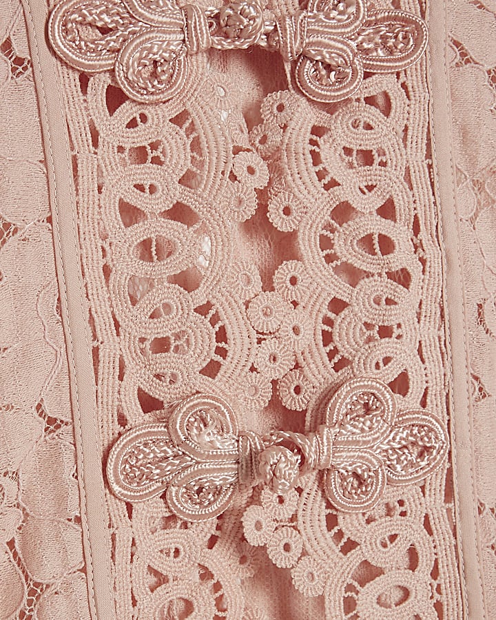 Pink Lace Drummer Jacket