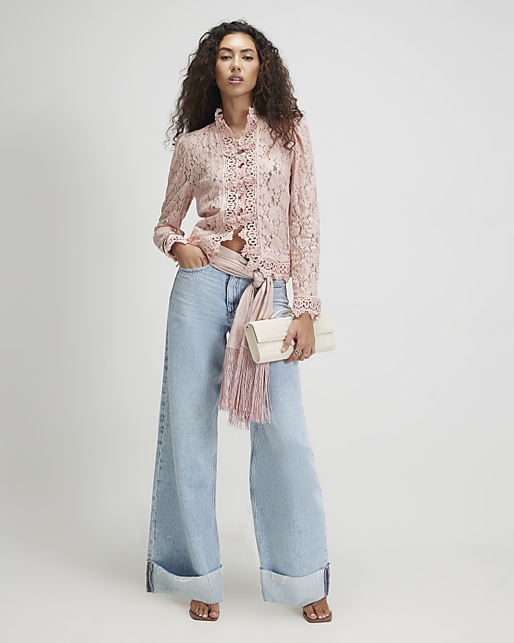 Pink Lace Drummer Jacket