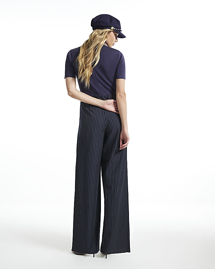 Navy Hybrid Jumpsuit