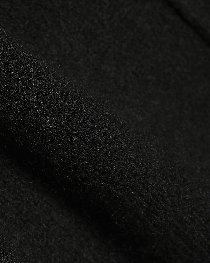 Black Cosy Jumper Dress