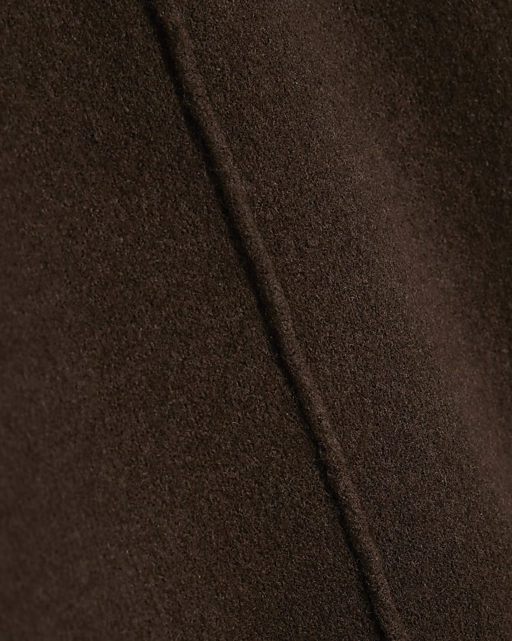Brown Cosy Jumper Dress