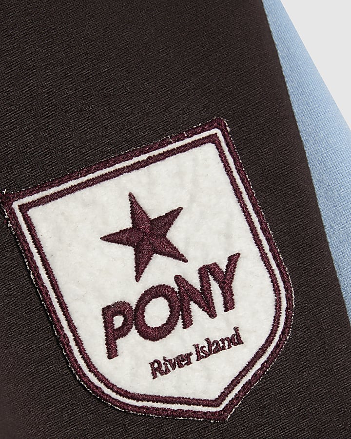 Brown Pony Capri Leggings