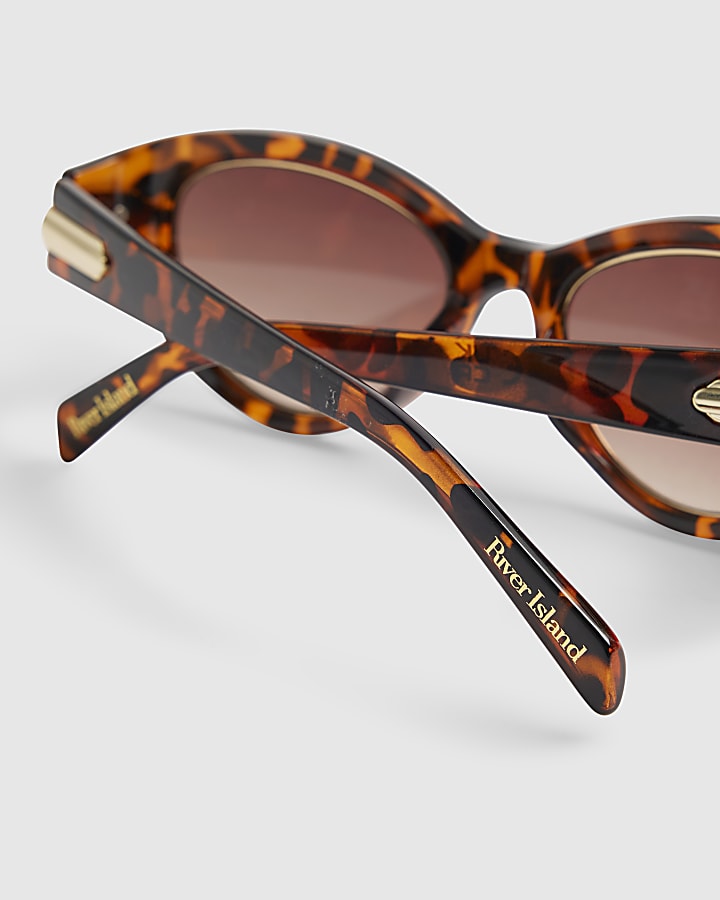 Brown Tortoiseshell Cat Eye Sunglasses