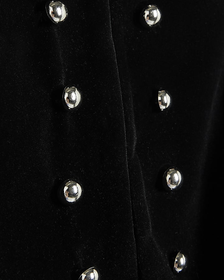 Black Velvet Drummer Jacket