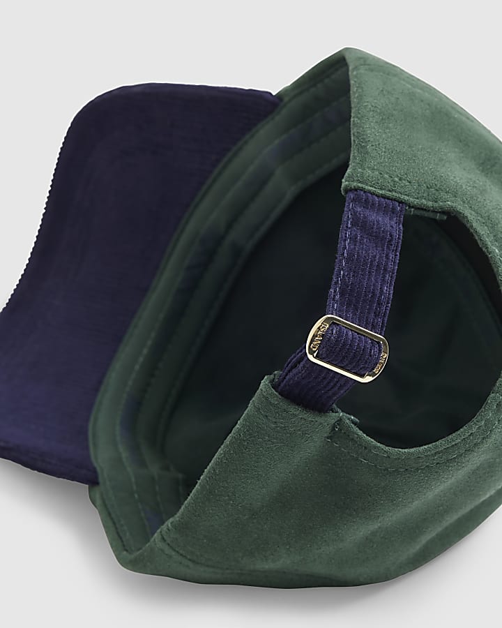 Green Sanctuaire Logo Colour Block Cap