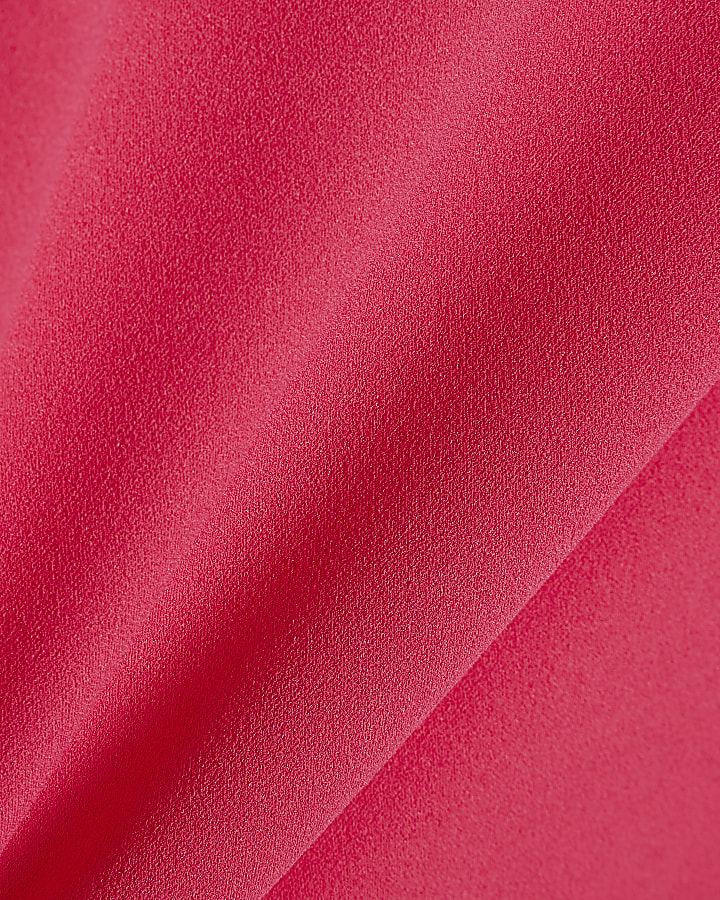 Pink Puff Sleeve Top