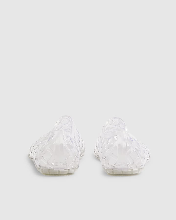 Clear Open Caged Jelly Shoes