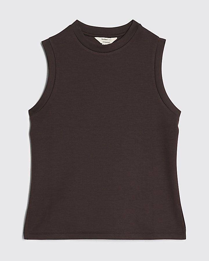 Brown Premium Tank Top