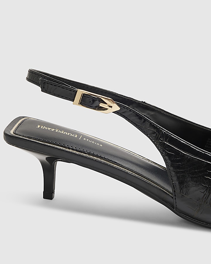 Black Point Slingback Court Heels