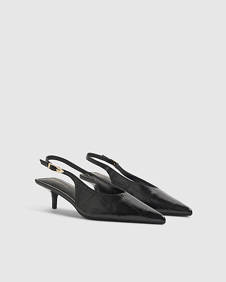 Black Point Slingback Court Heels