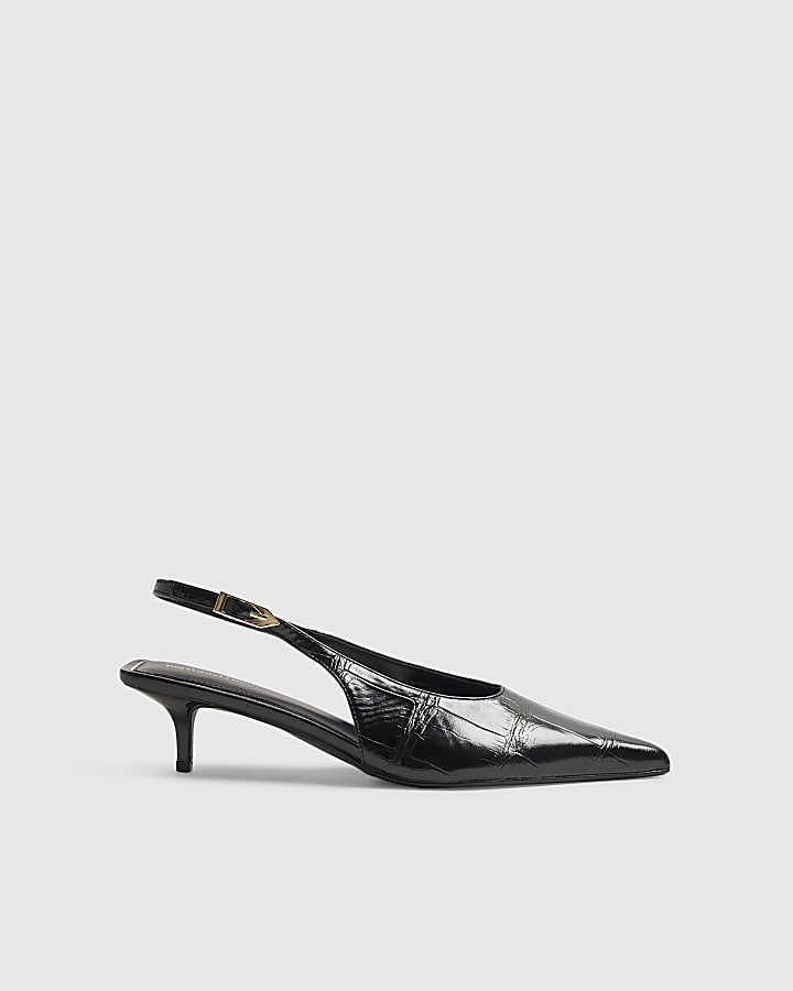 Black Point Slingback Court Heels