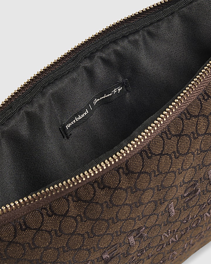 Brown Jacquard iPad Case
