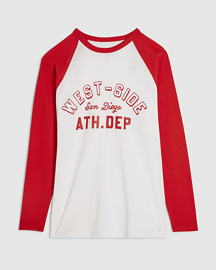 White Long Sleeve West Side T-Shirt