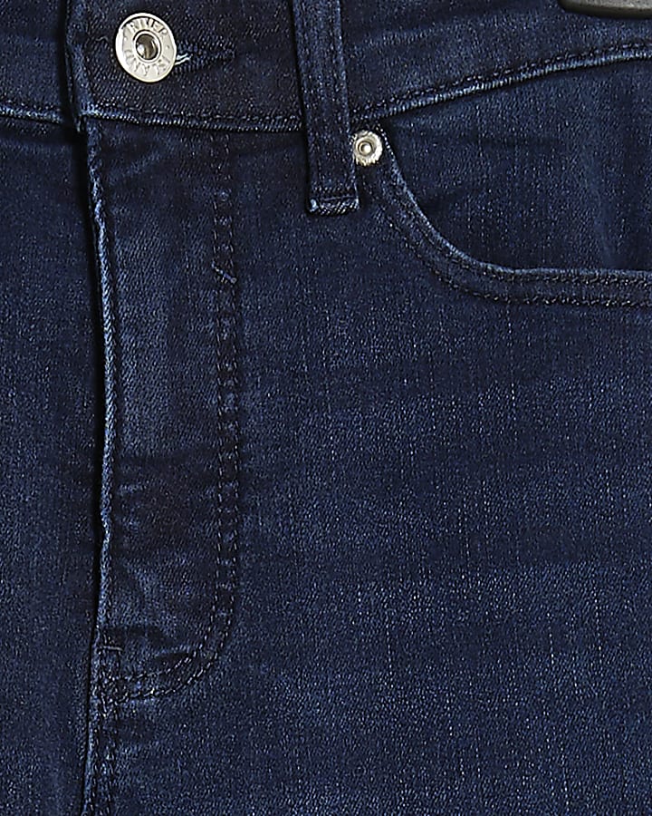 Blue High Waisted Sculpt Flare Leg Jeans