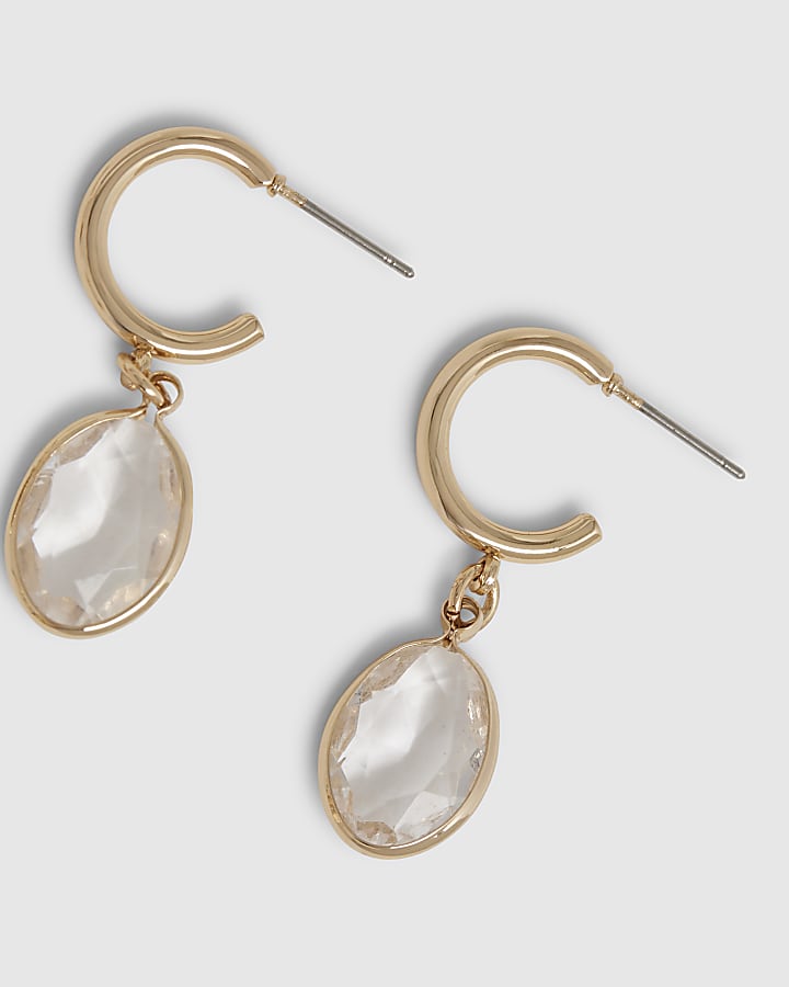 Gold Heart And Tassel Earring 3 Pack