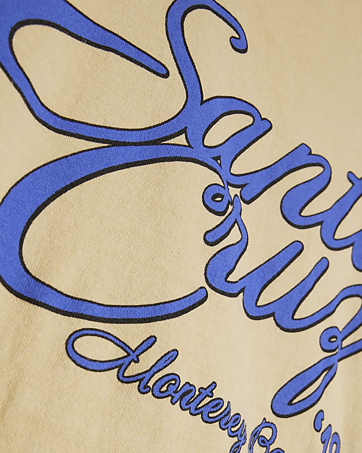 Yellow Short Sleeve Santa Cruz T-Shirt