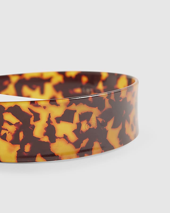 Brown Wide Tortoiseshell Headband