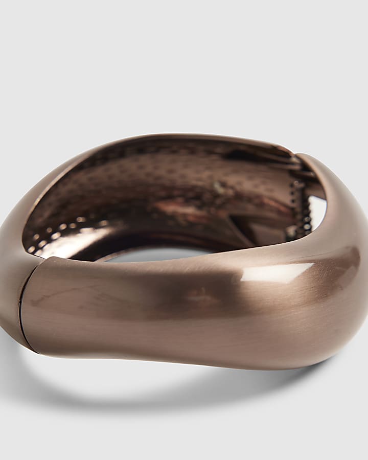 Brown Brushed Bangle