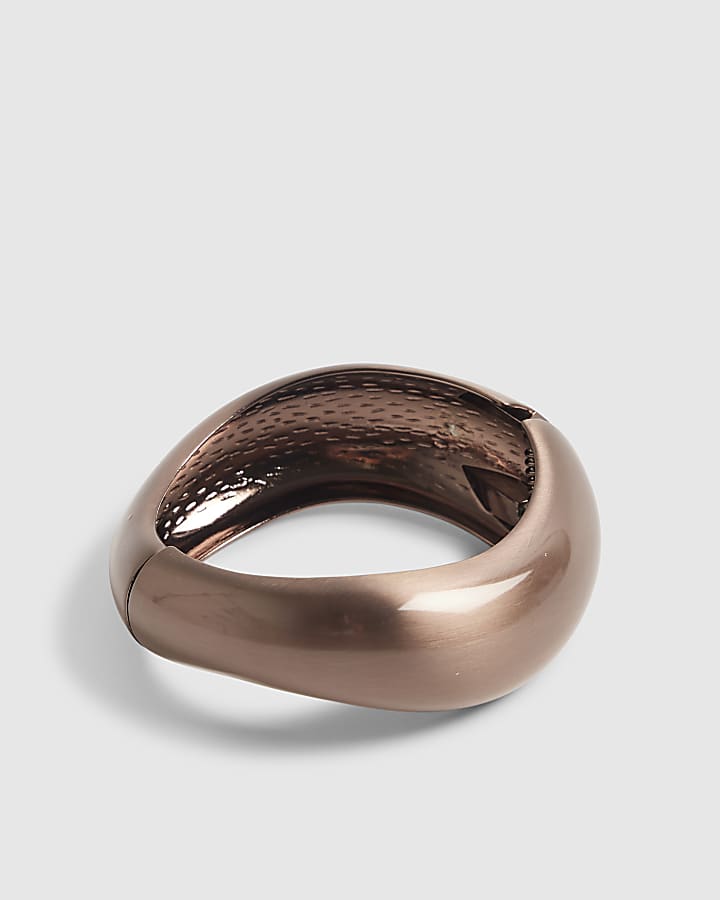 Brown Brushed Bangle