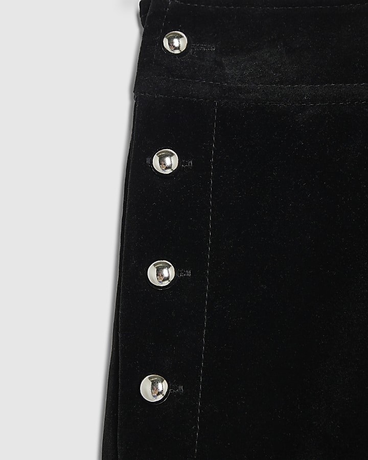 Black Velvet Drummer Shorts