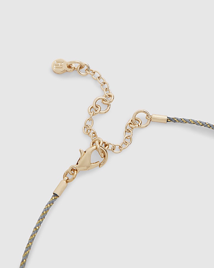 Gold Multi Charm Necklace