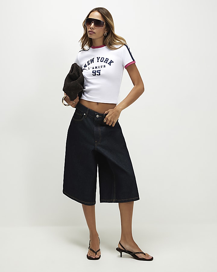 Cream New York Fitted T-Shirt