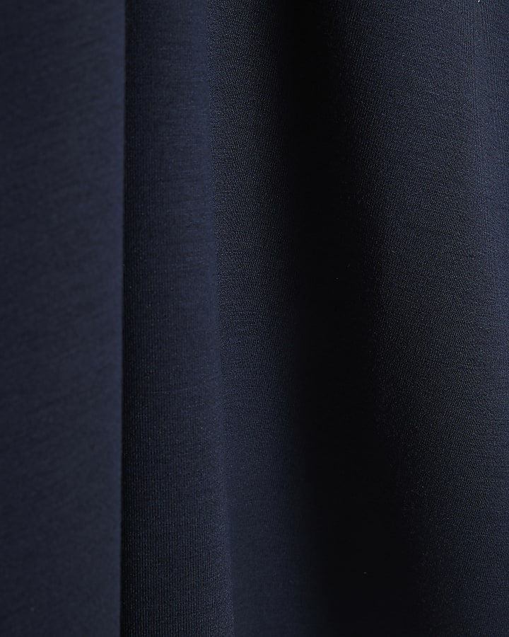 Petite Navy Premium Hybrid Sweatshirt