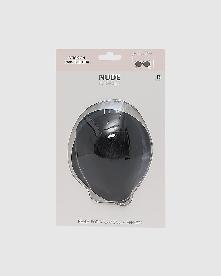 Black Stick On Invisible Bra