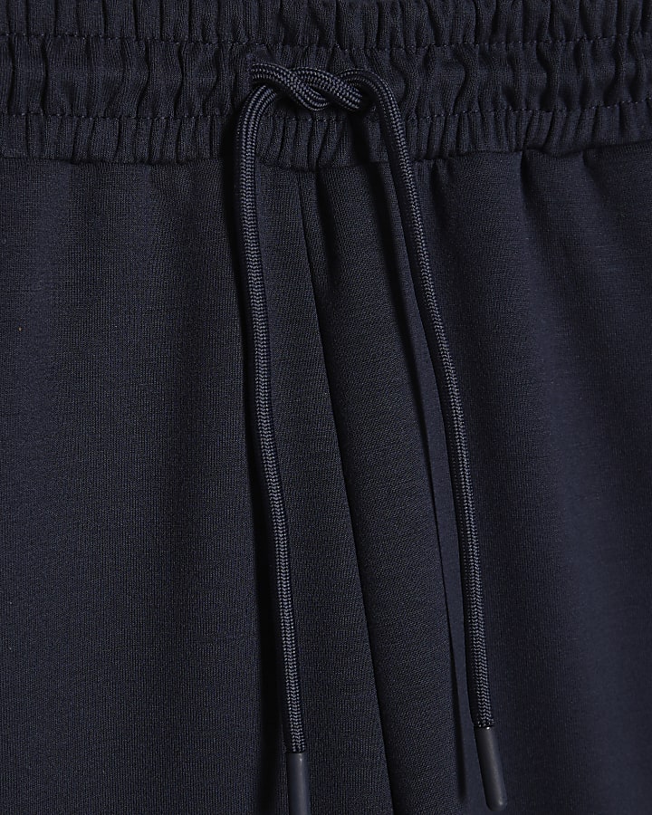 Navy Premium Wide Leg Trousers