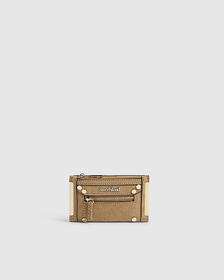 Beige Utility Mini Purse