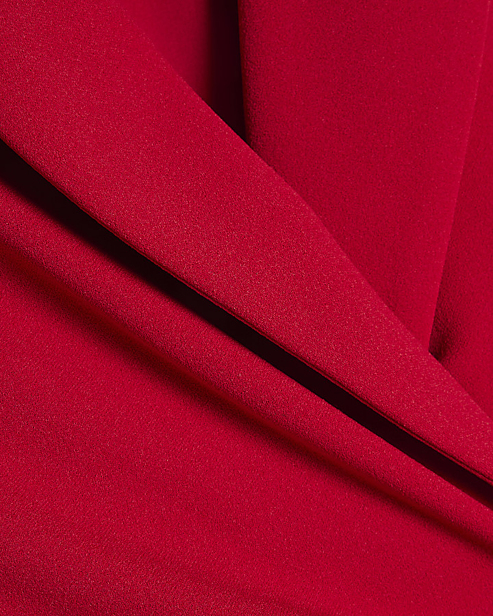 Red Buckle Jumpsuit
