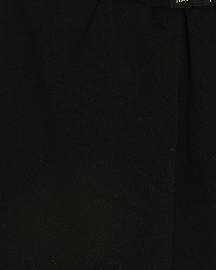 Black Kick Flare Trousers
