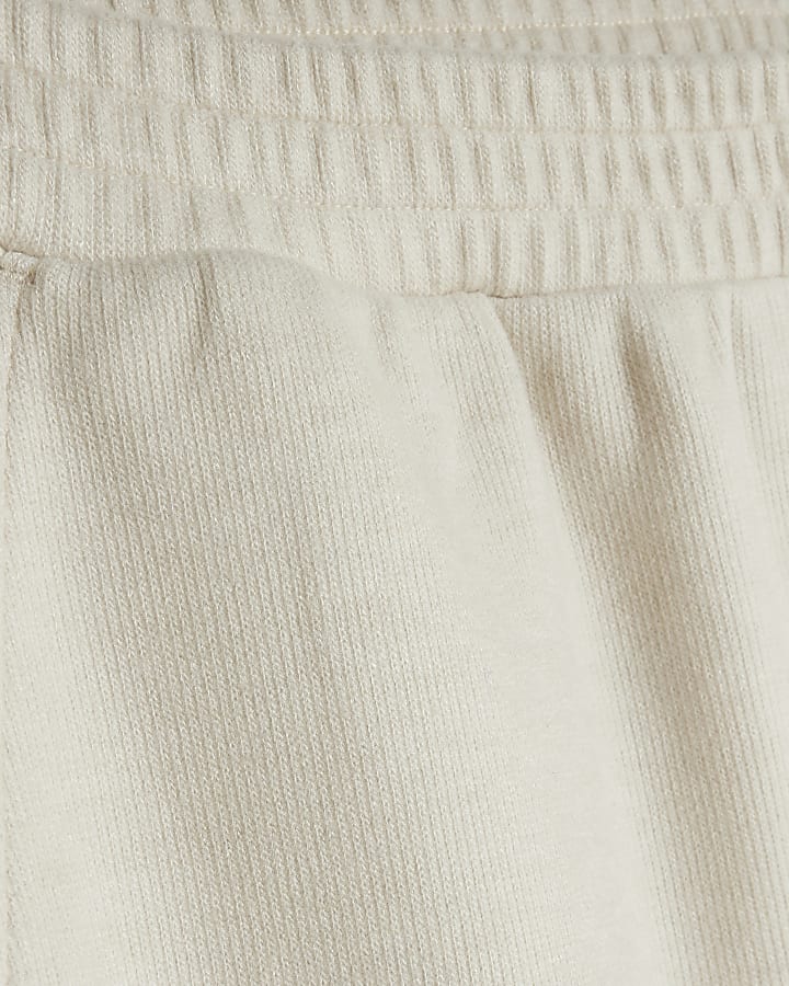 Cream Cosy Wide Leg Trousers