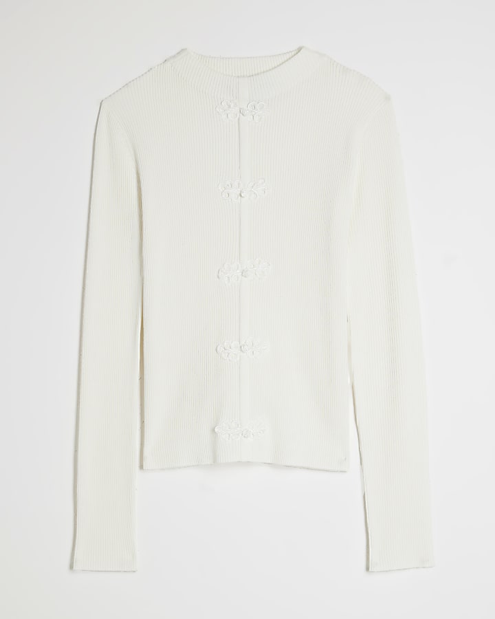 Cream Drummer Boy Knit Jumper
