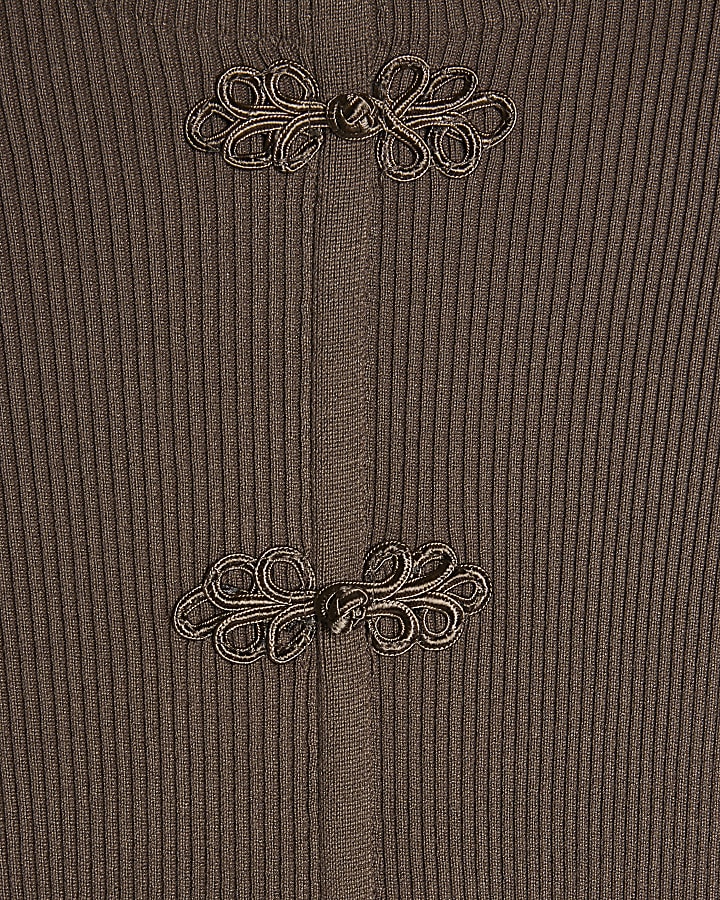 Brown Drummer Boy Knit Jumper