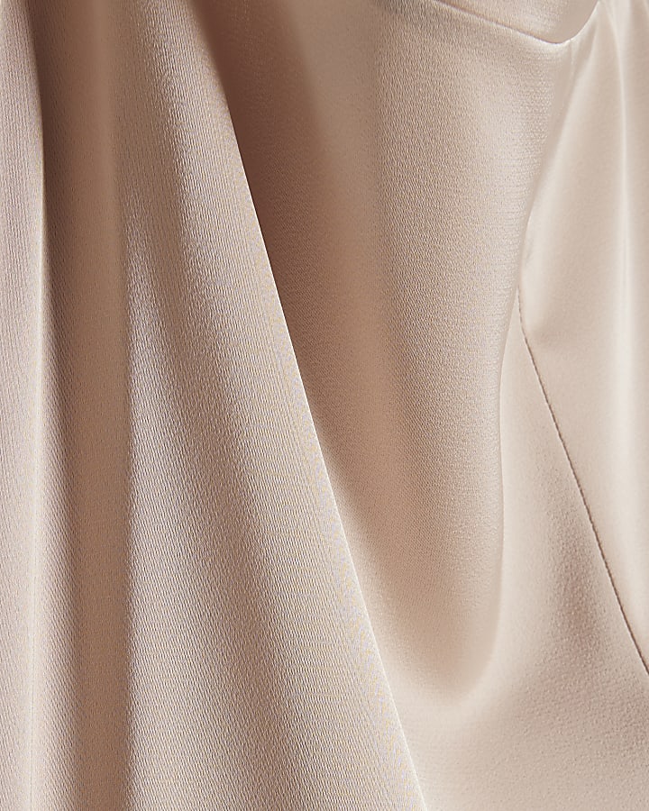 Cream Satin Trousers