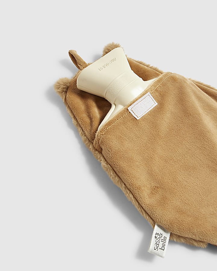 Brown Capybara Hot Water Bottle