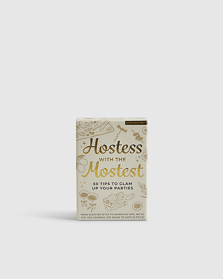 Cream Hostess With The Mostest Cards