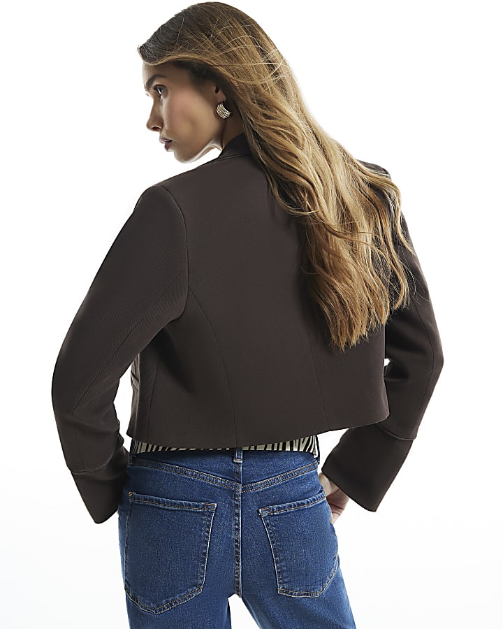 Brown Button Drummer Jacket